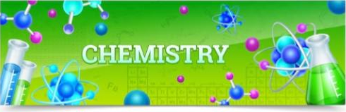 colorful chemistry banner