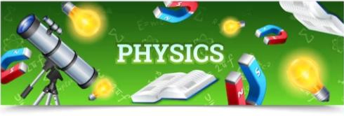 colorful physics banner