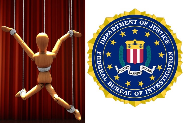 FBIs don't be a puppet website Logo